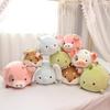 Animal Sweet Fat Fat Dinosaur Pig Shiba Inu Dog Plush Toy Soft Cartoon Elephant Stuffed Doll Baby Pillow Gift 35/45cm
