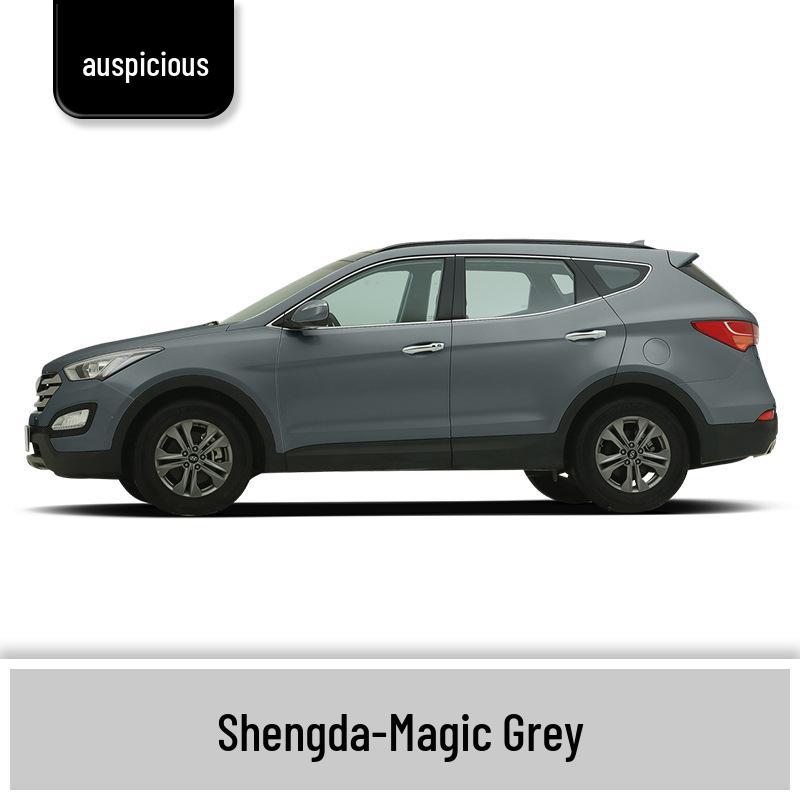 Ремонтный маркер краски для автомобиля Beijing Hyundai Santa Fe - Белый Crystal Morning Dew, Черный Dawn Moon.