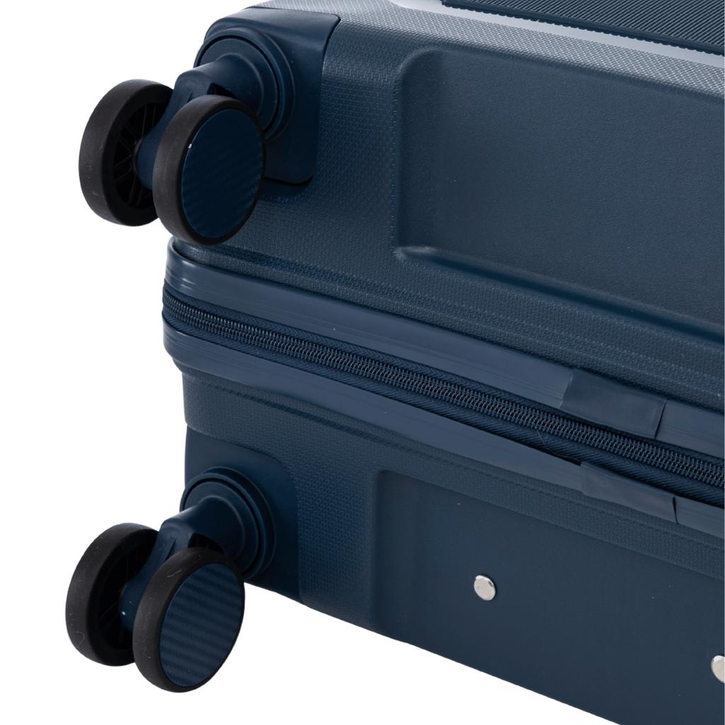Medium Suitcase Wings Cockatiel Polypropylene 24" Blue