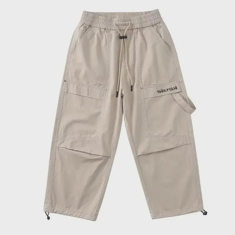 Весенне-осенние прямые повседневные брюки для мальчиков | Модные и красивые детские комбинезоны