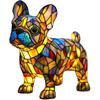Лампа в виде корги и лампа в виде мопса:Подарки для любителей мопсов - DogSeries Art Night Light - Настольный ночник с изображением французского бульдога из окрашенной смолы - Собака из окрашенного стекла