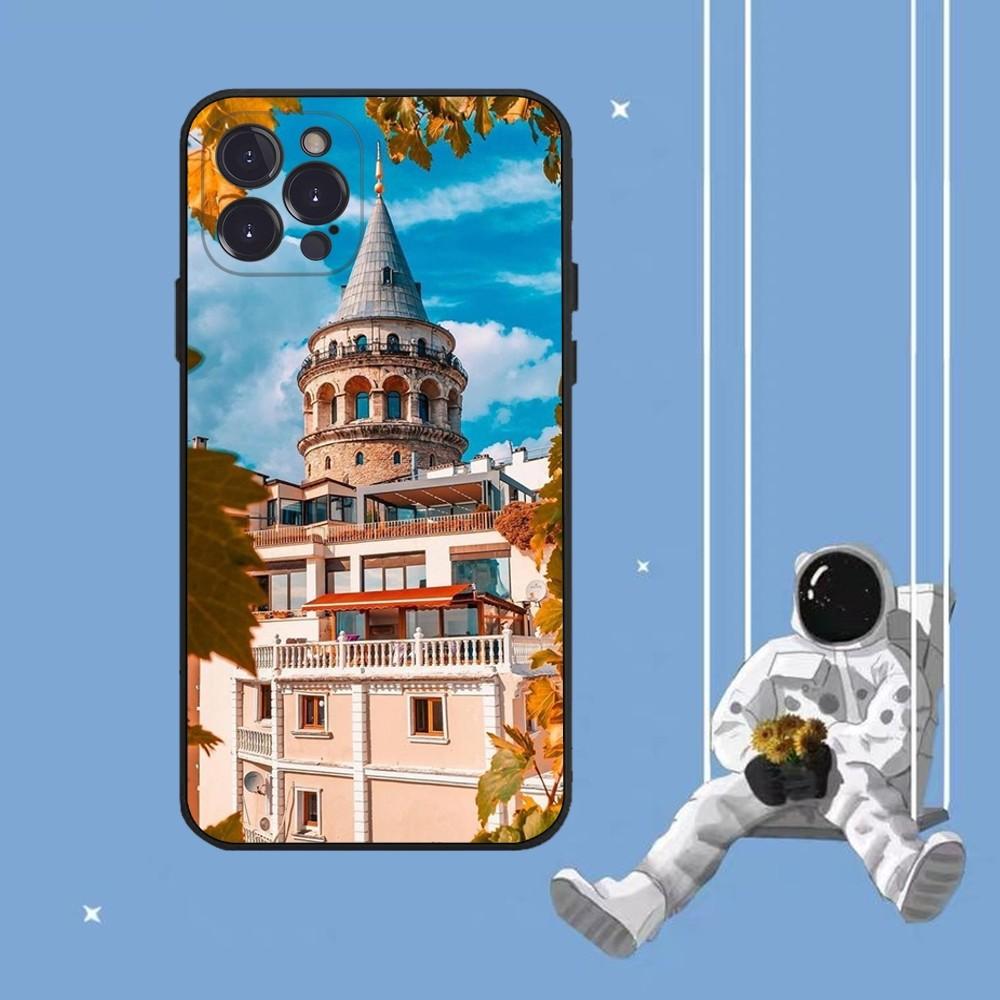 Turkey Istanbul Scenery Phone Case For iPhone 14 11 12 13 Mini Pro XS Max Cover 6 7 8 Plus X XR SE 2020 Funda Shell
