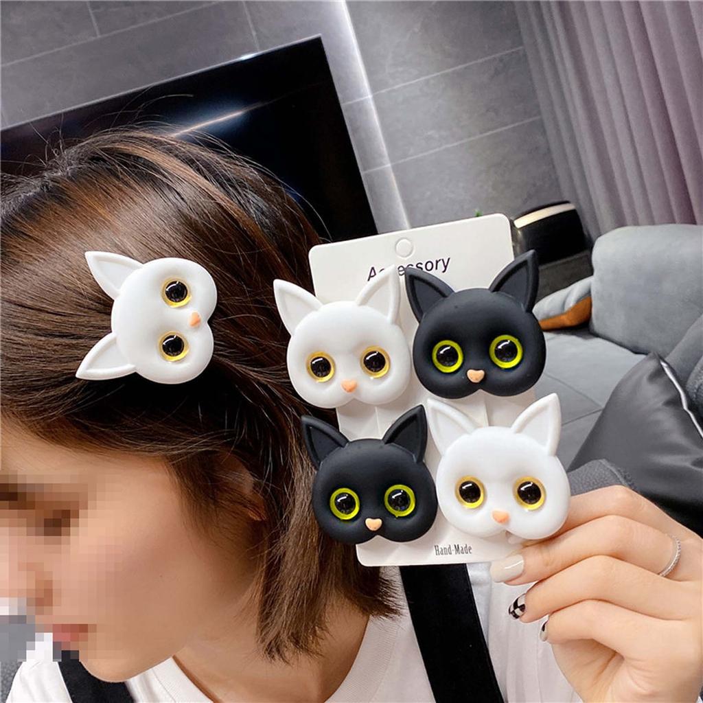 Cute Cat Hhairpin Hair Clips For Women Fashion Barrettes Headwear Girls Hair Accessories Ornaments Gift