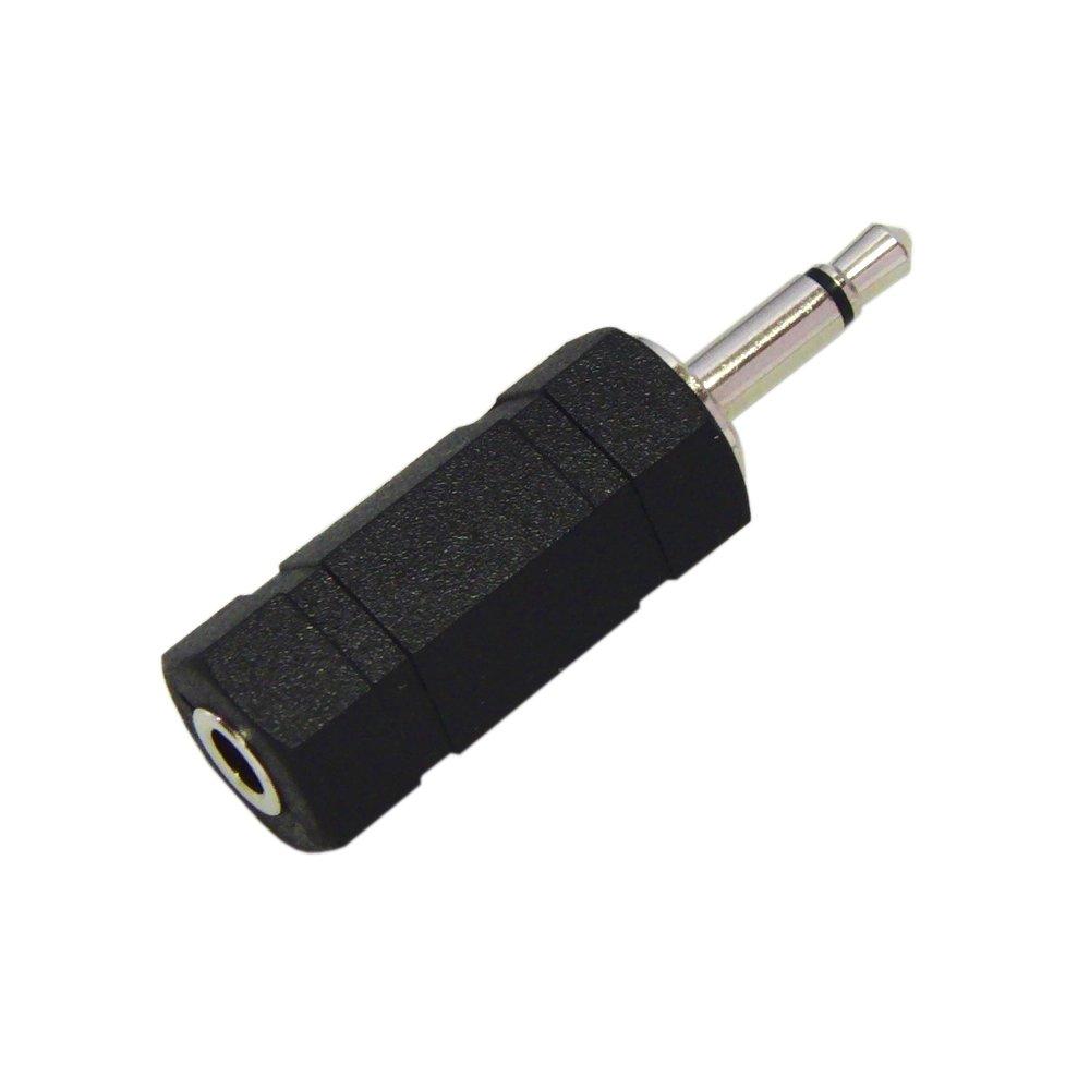 Переходник Stereo Mini Jack на Mono Mini Plug 3,5 мм (женский) 3,5 мм (мужчина) (2 куска) PLG-N7-2P
