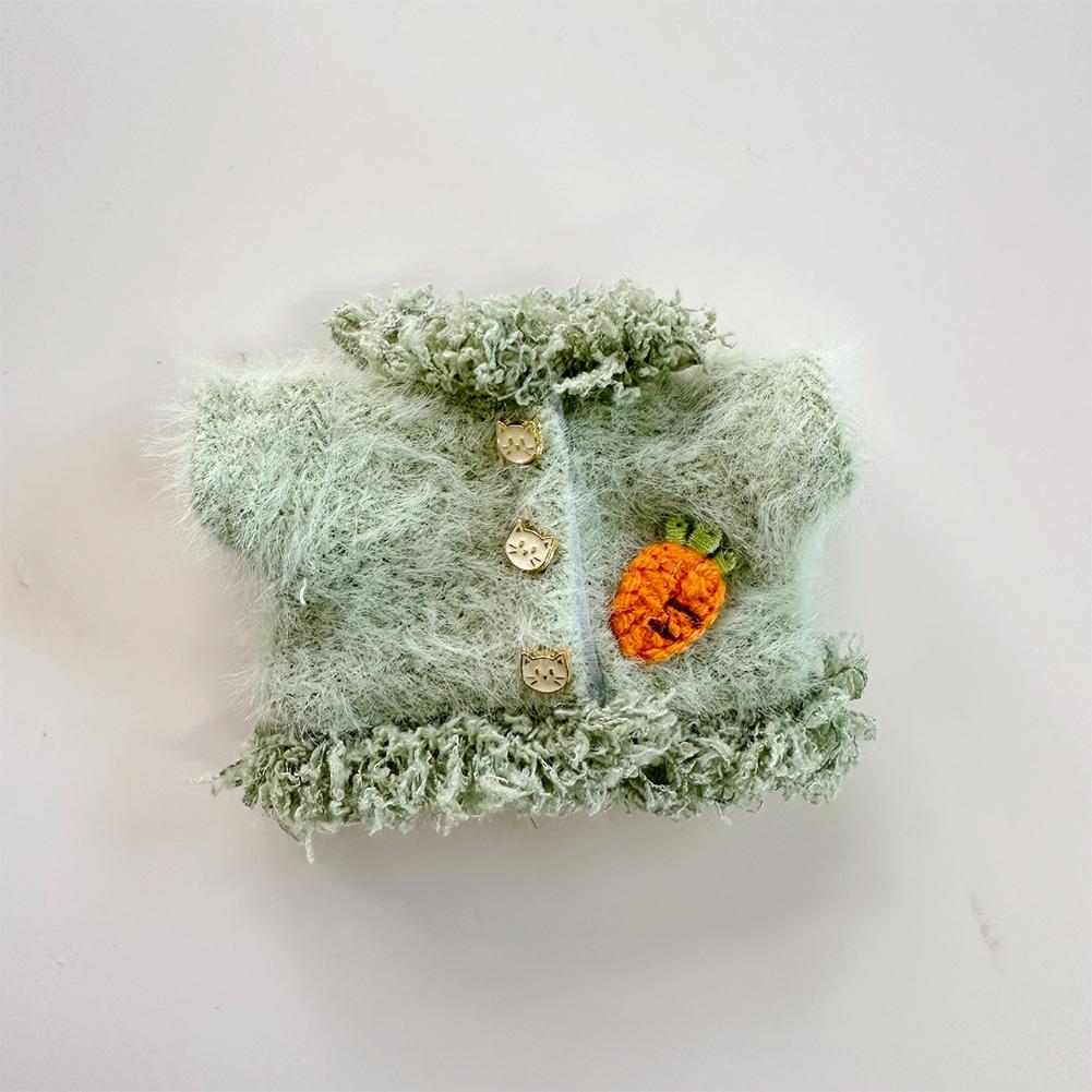 Для 17 см Кукольная одежда Лабубу Модная одежда Толстовки Кукольная одежда Цветовые толстовки Кукольные аксессуары Милые украшения Маленькая одежда