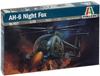 Пластиковая модель самолета AH-6 American Night Fox от Platts Italeri IT0017 1/72 (Вертолет)