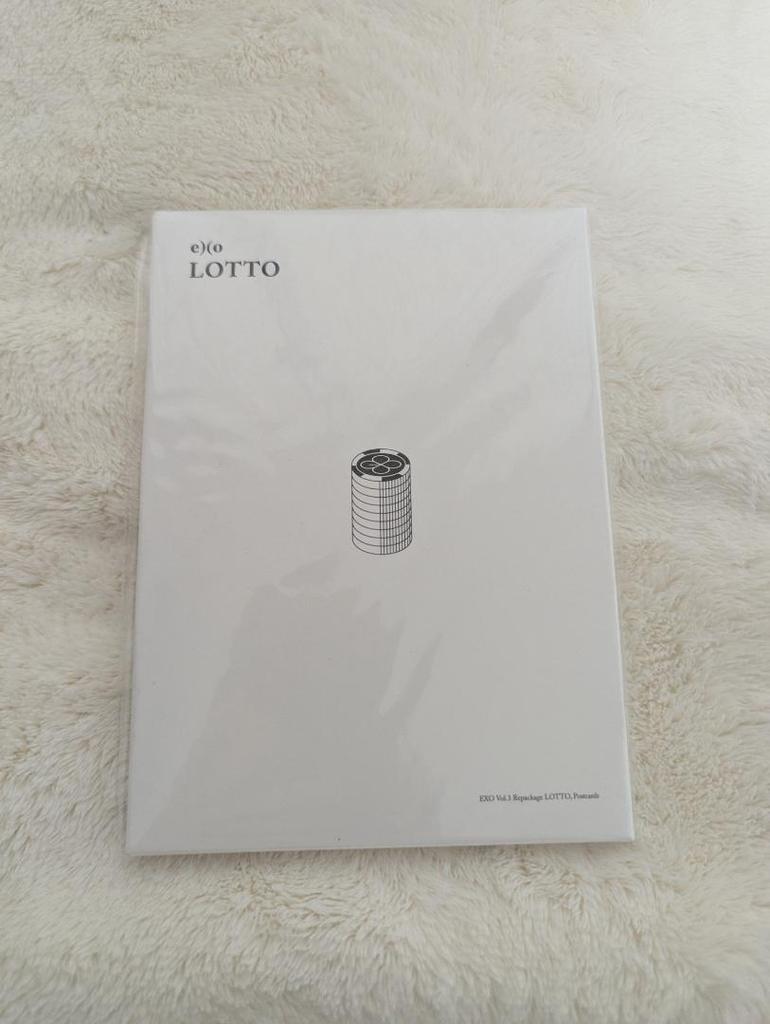 [Б/У] EXO LOTTO Официальный Набор Открыток Полный