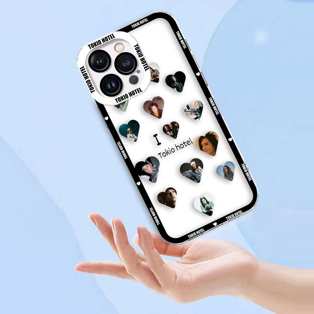 Tokio Hotel Том К-Каулитц Прозрачный чехол для телефона для Realme 15 5 6 7 7I 8 8I 9 9I 10 12 NOTE 70 C75 C71 C67 C65 C55 C53 C35 C33 Чехол