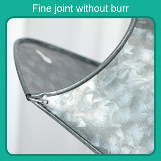 Декоративный цветочный горшок тонкой работы, железное подвесное отверстие, гладкая детская кашпо для дома