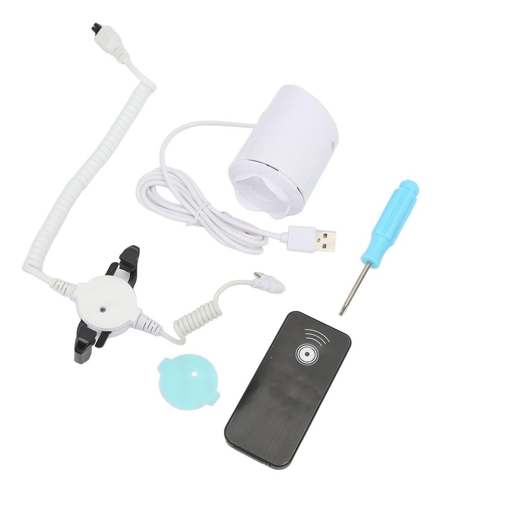 Anti Theft Cell Phone Display Stand 95?120dB Security Alarm Fast Charging Extended Claw Fixation