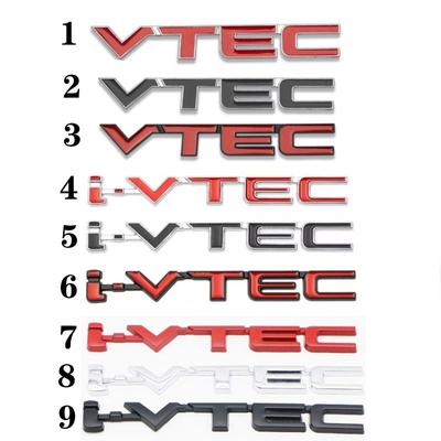 1 шт. автомобиль 3D металлический i-VTEC VTEC автомобиль задний багажник кузов эмблема значок наклейки для CRV City Civic Hornet City Accord Insight Odyssey