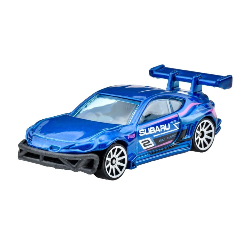 Hot Wheels Basic Car Subaru BRZ Pandem Kit игрушечная мини-машинка для детей от 3 лет и старше синяя JFN54