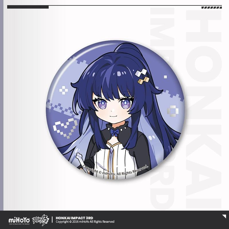 Sunsyea Honkai Impact 3rd Официальный мерч miHoYo Оригинальный Аутентичный Серия XBDLZ Акриловая подставка Значок Брелок Элизия Киана Броня