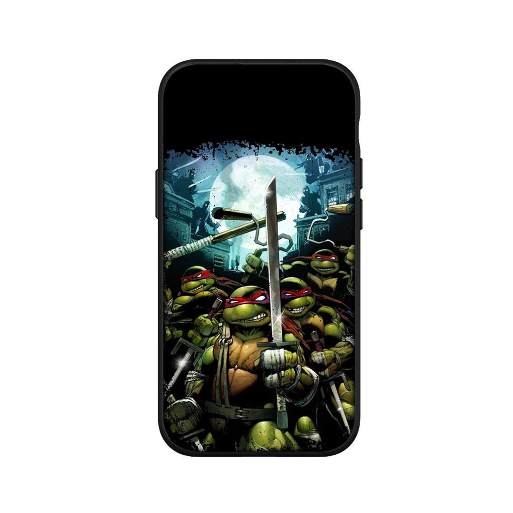 Чехол для телефона Ninja Comics Turtles Аниме для Apple iPhone 16 15 14 13 12 11 Pro Max 6 6S Plus + SE 15+ 16+ Мягкий чехол