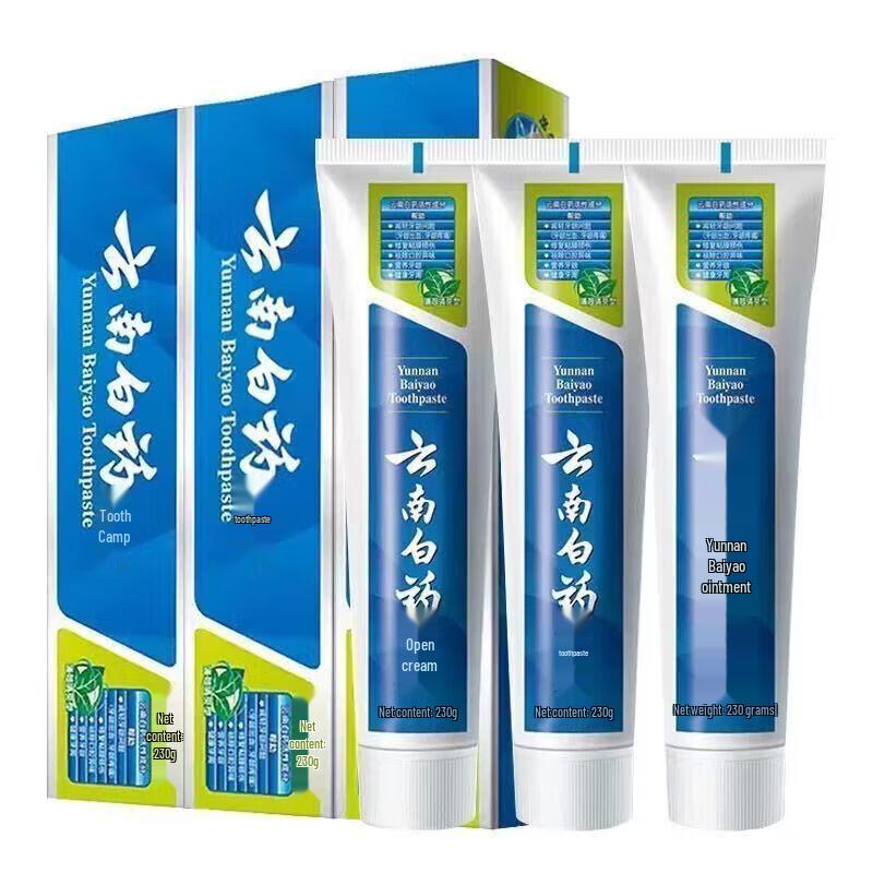 Зубная паста Yunnan Baiyao со вкусом мяты
