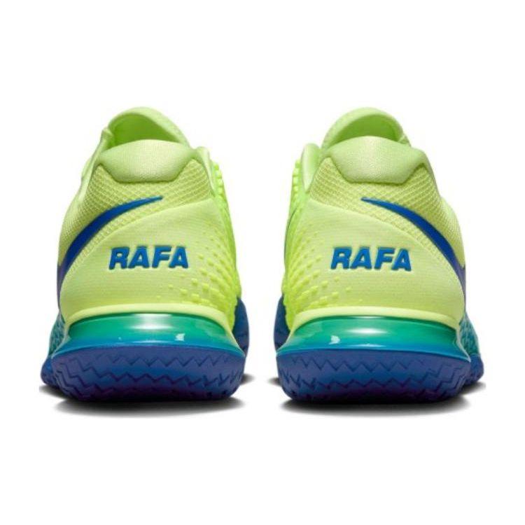 Nike Court Zoom Vapor Cage 4 Rafa Australian Open Pack Мужские кроссовки Зеленый Светло-Лимонный Твист Светло-Фото-Синий DD1579-700