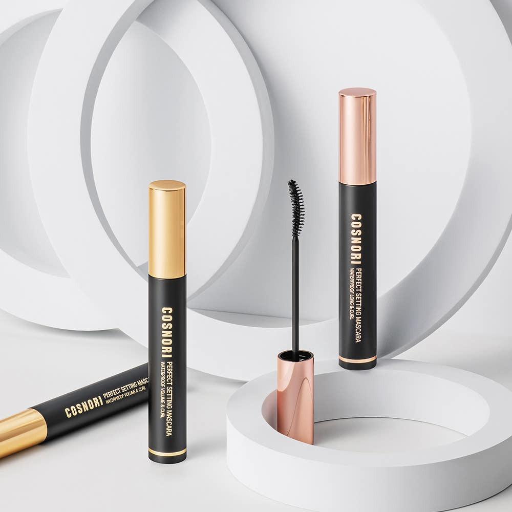 COSNORI Perfect Setting Waterproof Mascara Long Curling / Volume Curling 7ml Smudgeproof Lash Eye Makeup