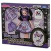 TAKARA TOMY Крутое DX Повседневное Фиолетовое Платье Игрушка для Ролевых Игр для Возраста 3 лет и старше Кукла Ликка-чан, Куромирика-чан и Набор, Наряжаться