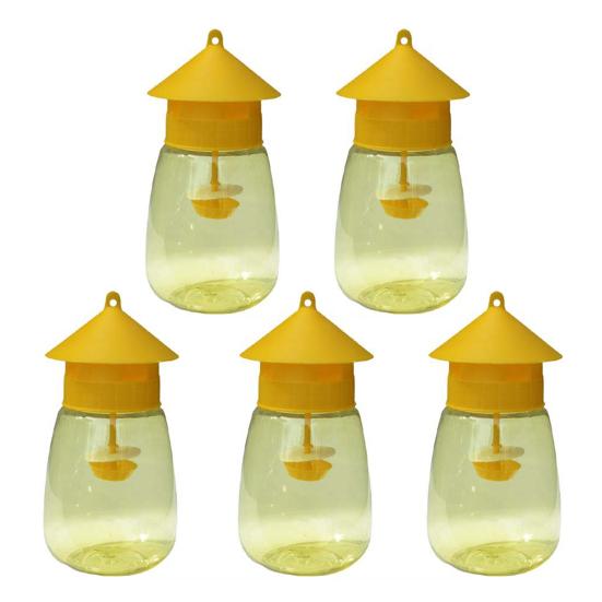 Fruit Fly Trap for Garden Hanging Melon Fly Catcher Outdoor Fly Trap Capture Fruit Flies from Trees Melons for Home Orchard