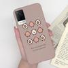 For Vivo V21 Case V2066 V2050 Soft Silicone Cute Painted Cover For Vivo V21E V 21 4g 5g Phone Cases Shockproof Bumper Slim Funda
