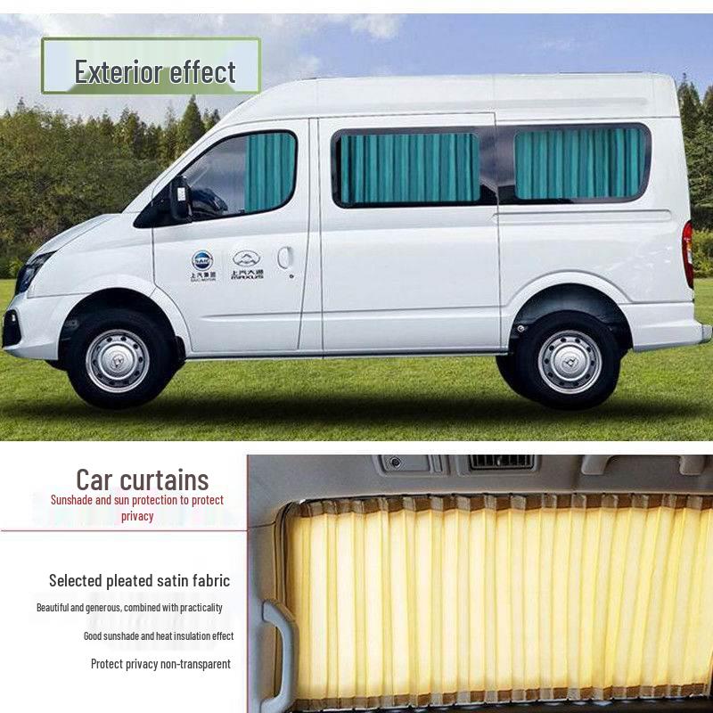Custom Fit Sunshade Curtains for SAIC Maxus G10/G50, V80 Long & Short Wheelbase