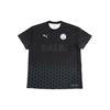 Puma X Balr Collaboration Manchester Letter Logo Printed Short Sleeve Football Shirt Men Tops Black 758788-01