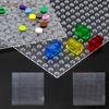 Transparent Base Plate 32x32 Single Double Sided Small Building Blocks Classic DIY Building Baseplates Toys For Children Kids