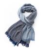 Designer Patchwork Cotton Linen Scarf for Men Women Autumn Winter Long Soft Shawls and Wraps Lady Short Tassel Bufanda Pashmina