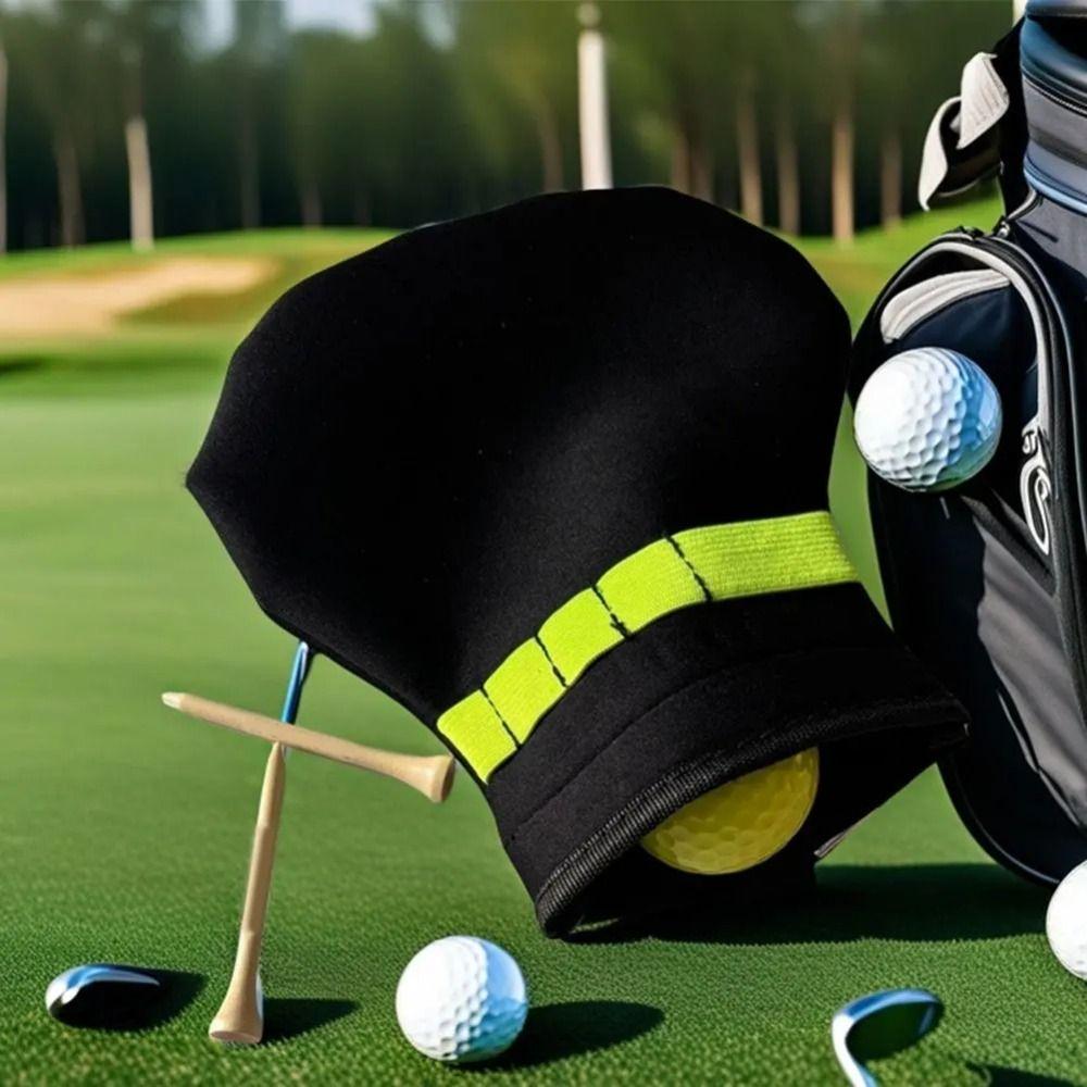 Portable Golf Tee Bag With Metal Clip Golf Stud Pocket lightweight Golf Ball Pouch Carry Ball Bag