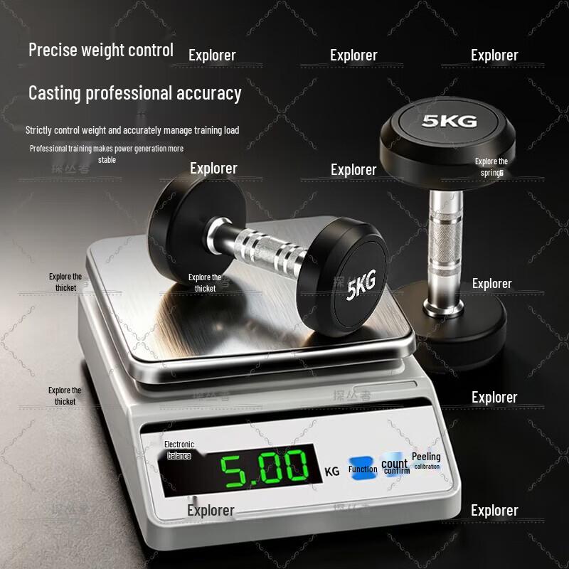 Tancogner Rubber-Coated Steel Dumbbells
