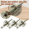 Артиллерийская стальная мини-модель артиллерии настольная Hogar для детских украшений качество Dec Z0M2