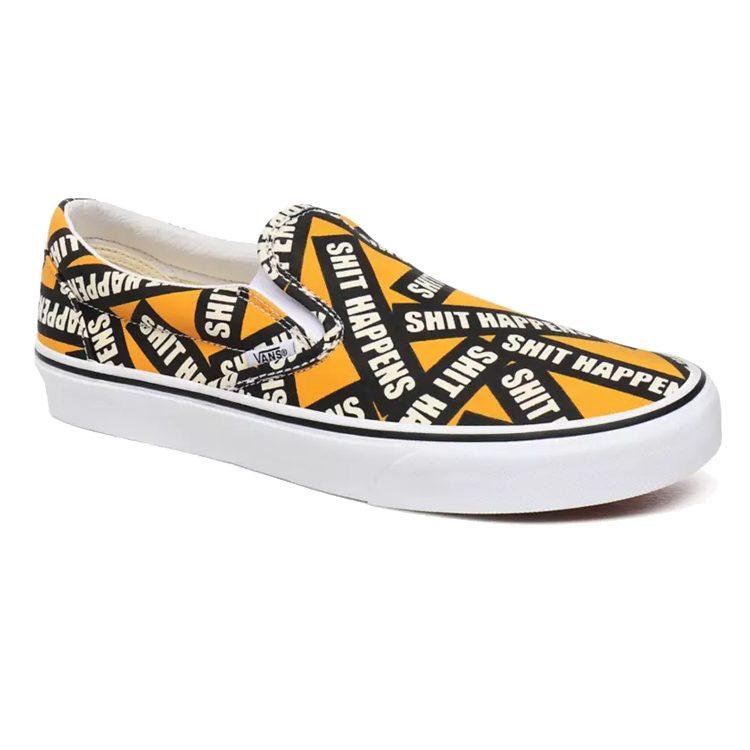 Vans Дерьмо случается Классические слипоны Оранжевые VN0A4U38WTX
