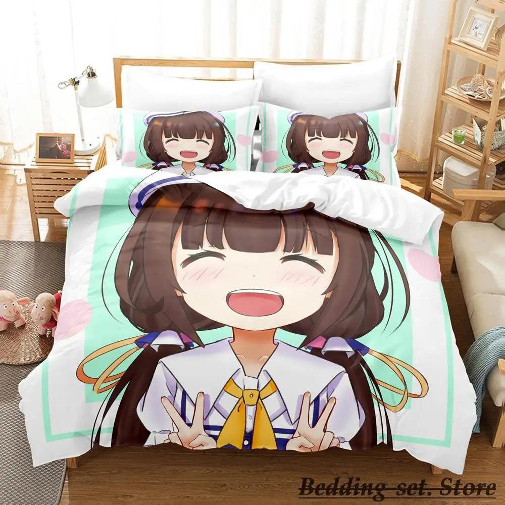 The Ryuo's Work Is Never Done! Bedding Set Single Twin Full Queen King Size Bed Set Adult Kid Bedroom Duvetcover Sets Anime