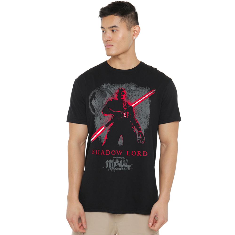 Star Wars: Maul-Shadow Lord Unisex Adult Dark Side Sith T-Shirt