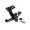 Motorcycle License Plate Holder with LED Light Universal Number Plate Bracket for Yamaha MT07 MT09 MT10 Kawasaki Z750 Z800 Honda