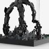 1274 детали MOC МАСС ЭФФЕКТ СУВЕРЕН Космическая модель Строительные блоки Конструктор Рождественские подарки Игрушка Креативная DIY Идея Сборные игрушки