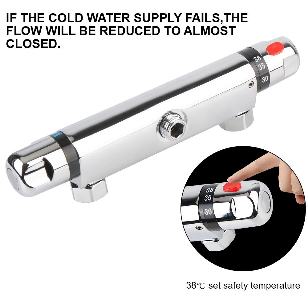 Термостатический смеситель для душа, кран для горячей и холодной воды, смеситель для горячей и холодной воды, термостатический кран, инструмент для ванной комнаты, смесительный клапан для ванной комнаты, кран для ванны