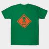 Unisex Fashion TShirt Danger Sign Print TShirt Plus Size S-5XL T-Shirt 100%Cotton Tops O Neck Short Sleeve Tees
