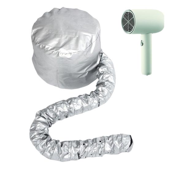 Hooded Hair Dryer Bonnet Soft Drying Styling Curling Deep Conditioning Oil Hair Treatment Cap Blow Dryer Attachment Women Hair Care Diffuser Hat