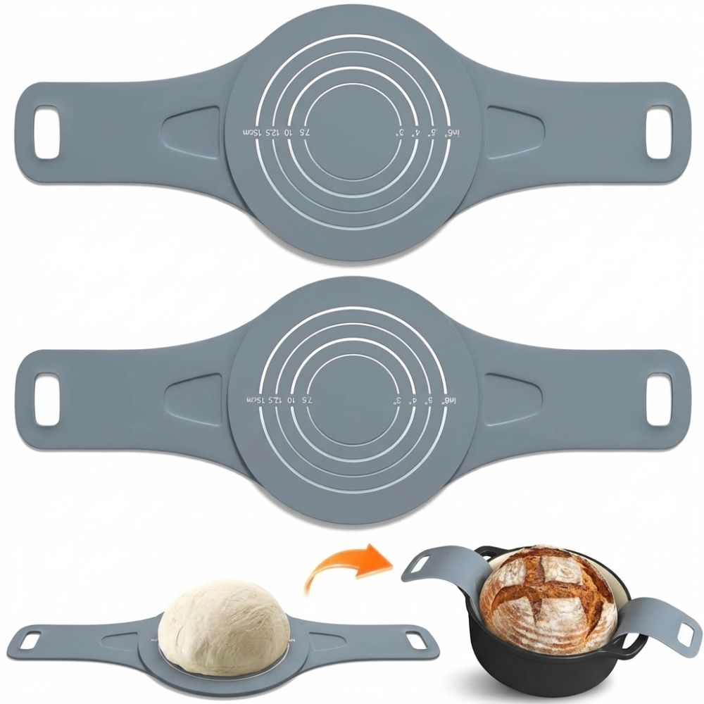 Reusable Silicone Bread Sling Round Shape Sourdough Baking Mat Baking Supplies