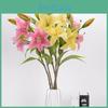 Single Realistic Long Branch Lily Flower For Wedding And Decoration Home