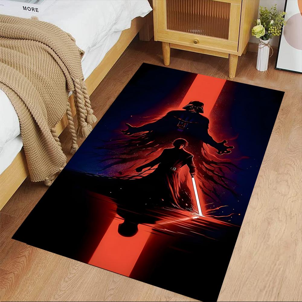 Star Wars Floor Rug Office Rug Suitable for Bedrooms Playrooms Decorate room Living Rooms Anti-slip Rug Office home decor Best for Christmas