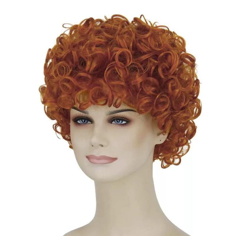 Mens Short Afro Wig 70s Disco Curly Halloween Costume Party