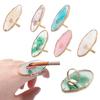 Finger Ring Painting Palette Pigment Holder Nail Art Plate Tips Nail Display Stand Nail Art Palette