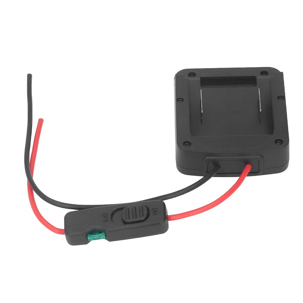 Адаптер для аккумулятора 18 В, хорошо подходящий преобразователь для литиевых аккумуляторов с клеммой предохранителя для BL1415 BL1430 BL1430B