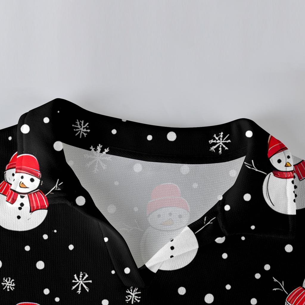 Men's Casual Collared Long-Sleeve Knit Base Layer Top