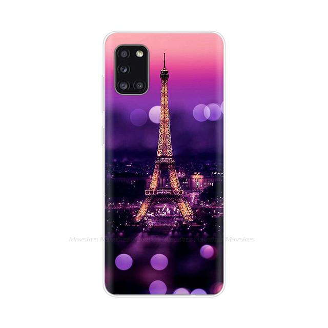 Чехол для Samsung Galaxy A31, мягкий силиконовый чехол из ТПУ, чехол для Samsung A31 A 31 см-A315f, чехол-бампер
