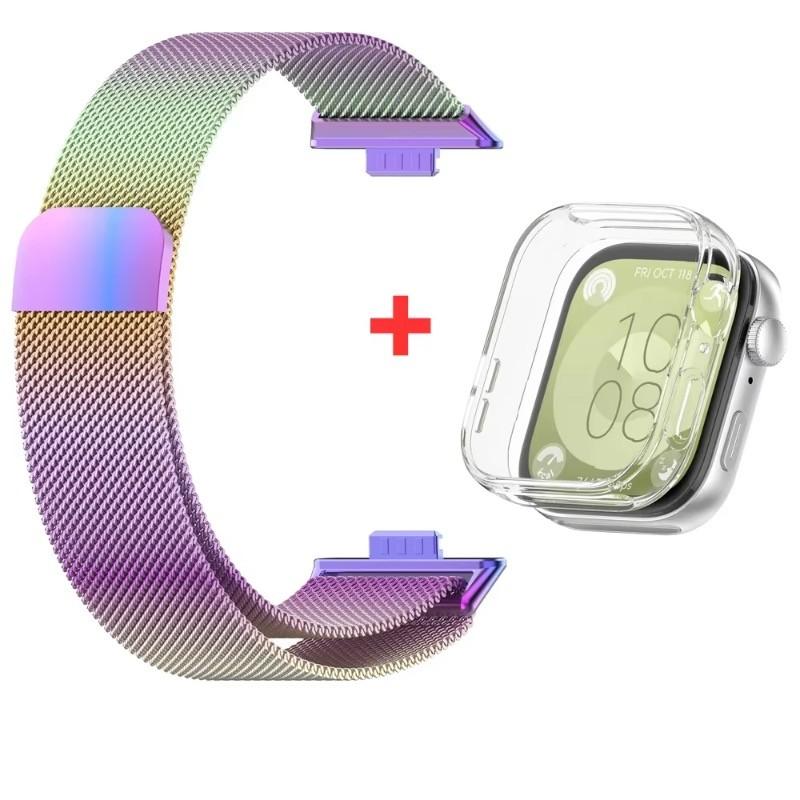 Миланский Петлевой Браслет Для Huawei Watch Fit 3 Fit 4 Fit4 Pro Аксессуары для Ремешка Сменный Браслет