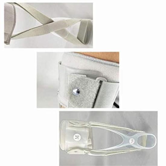 HYP Ankle Ankle Drop Brace for Ankle Medical Foot Care Interior and Exterior Stroke Hemiplegia Rehabilitation Ankle Joint Stabilizer Right Brace,