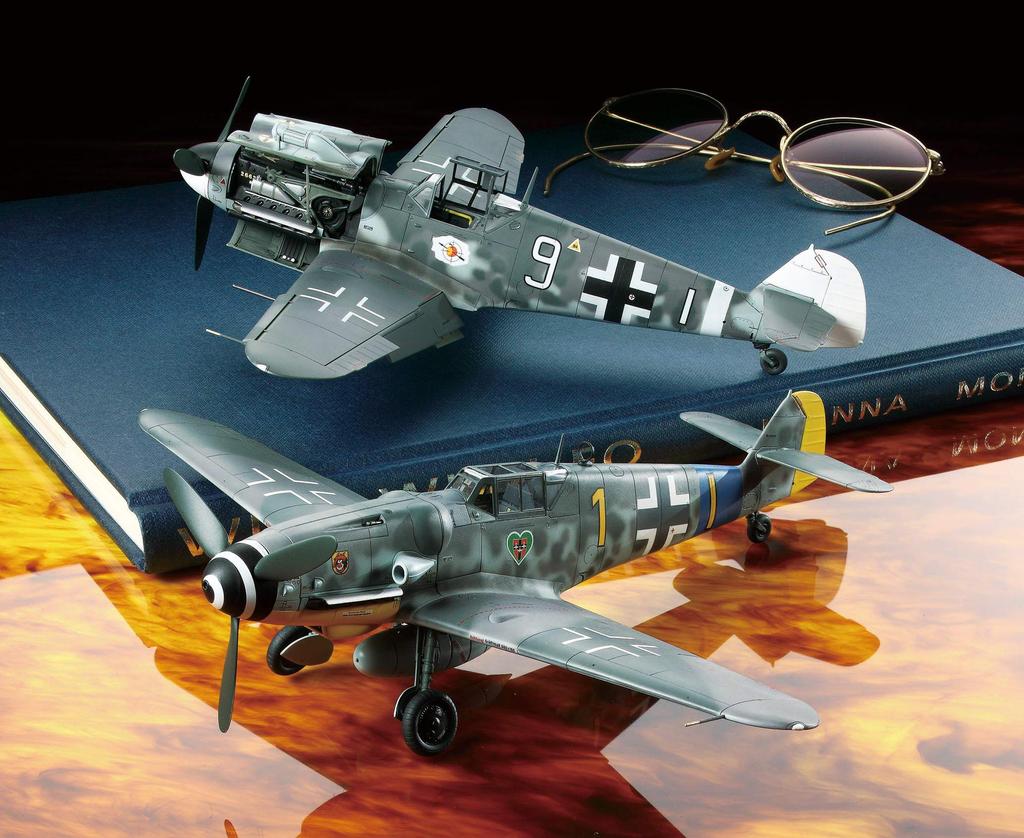 Tamiya Masterpiece Series Luftwaffe Messerschmitt Bf109 Plastic Model 61117 1/48 No.117 G-6